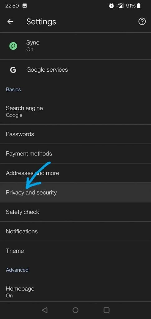 Android välimuistin tyhjennys 3
