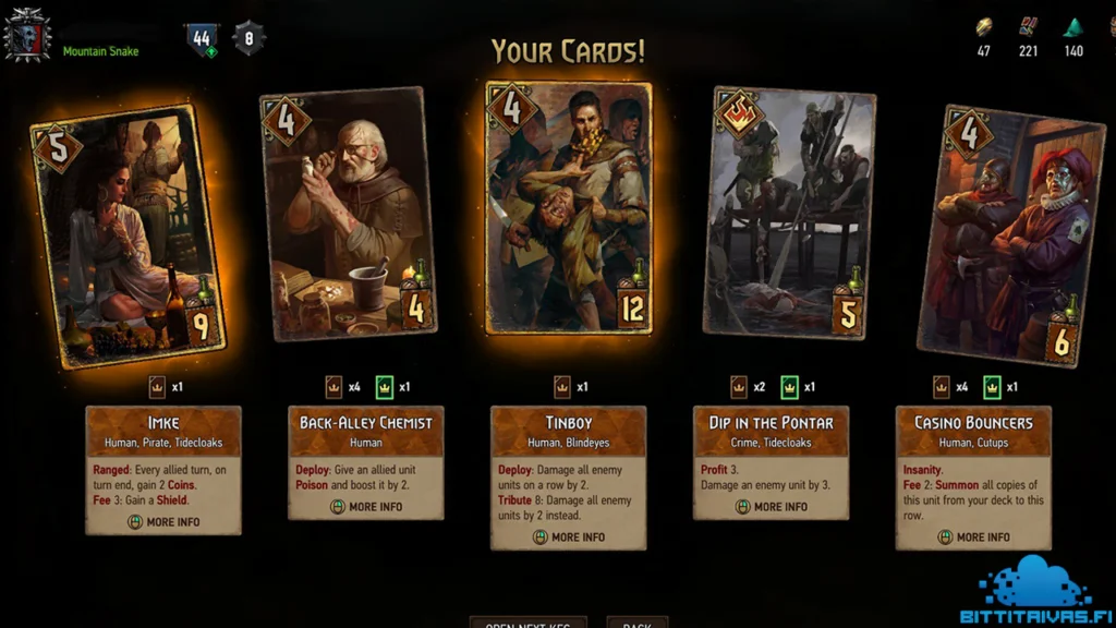 Gwent screenshot