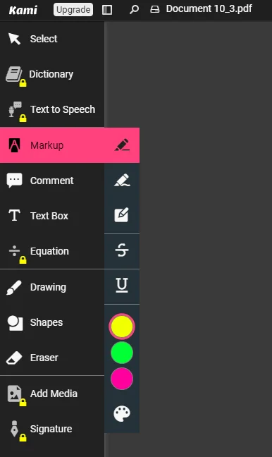 Kami PDF Editor Ominaisuudet